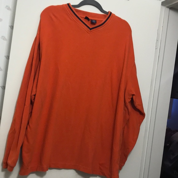 Cherokee Orange Long Sleeve Sweater - Picture 1 of 2